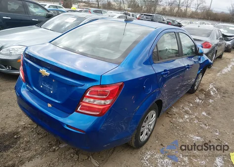 2017 Chevrolet Sonic Ls Auto z USA, uszkodzony, nr VIN 1G1JB5SH5H4143974